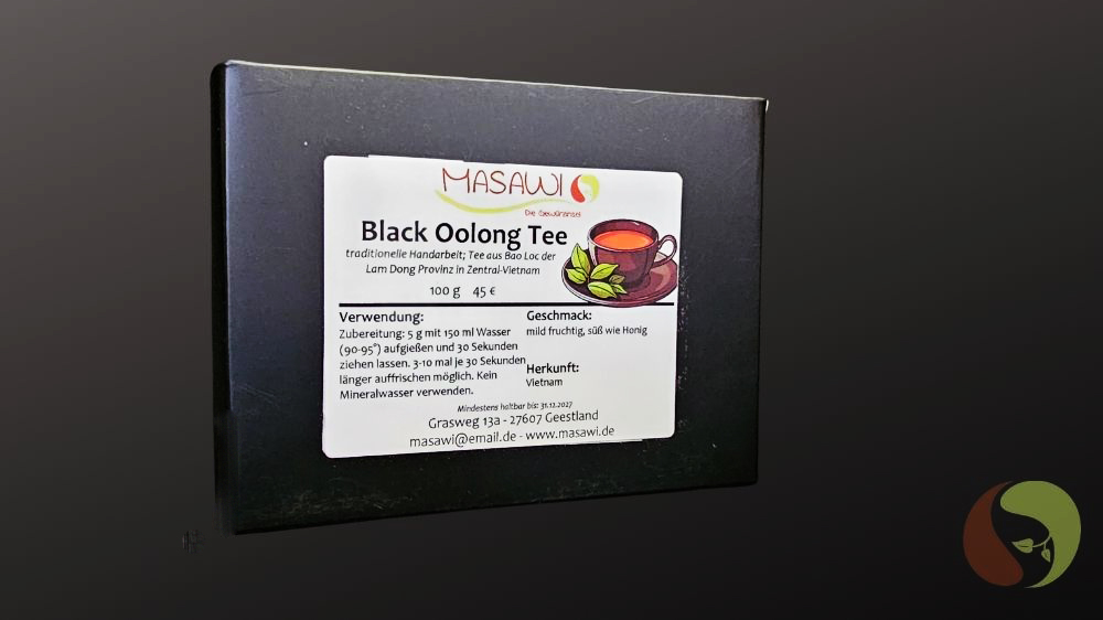 Masawi Black Oolong Tee – Tief, warm & natürlich