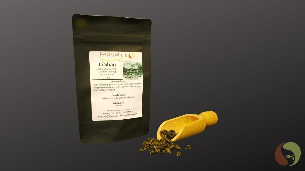 Li Shan - Exklusiver Hochland Oolong Tee - Pear Mountain Taichung Region Taiwan