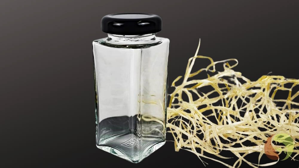 Gewürzgläser mit Schraubverschluss 100 ml viereckig