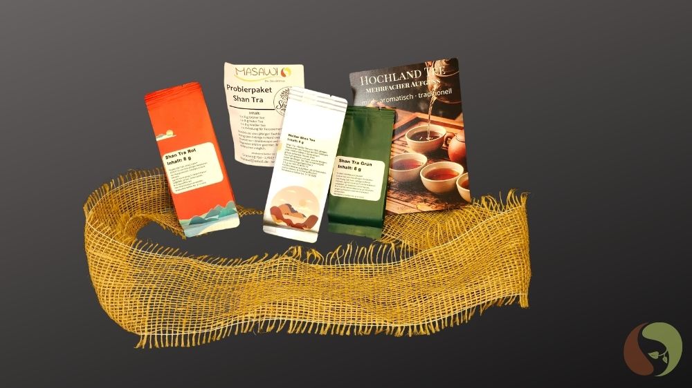 Shantra Probierpaket – Weißer, Grüner und Roter Tee aus dem Hoang-Lien-Son Gebirge