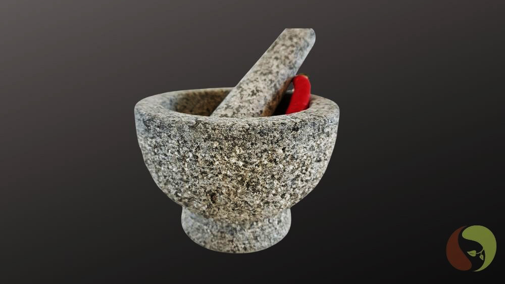 Granitstein Mörser 14 cm - 2,2 kg