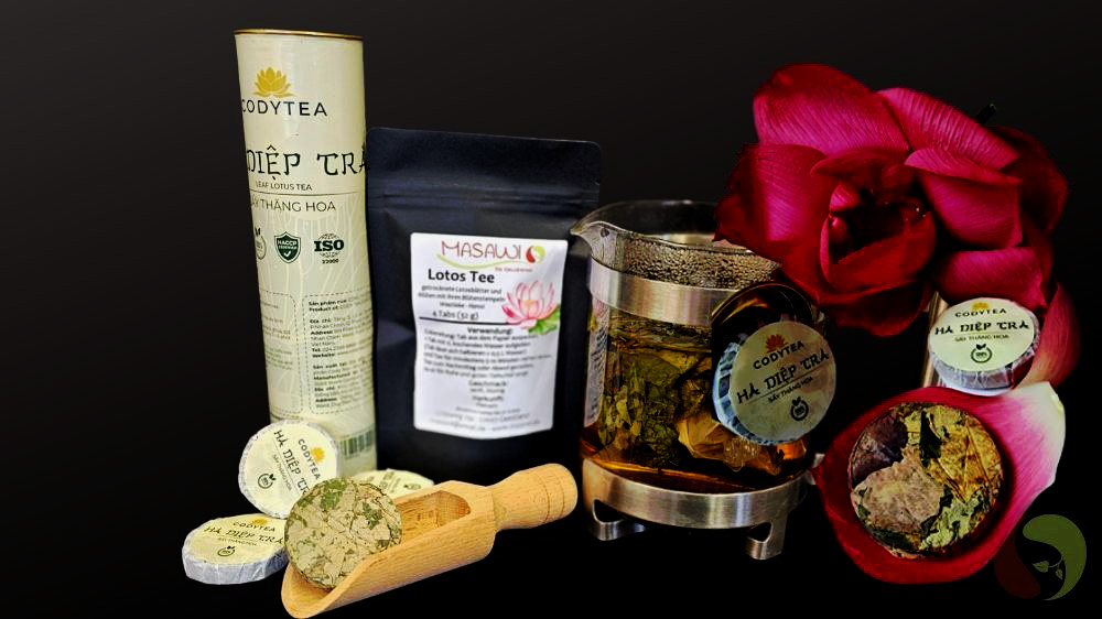 Lotos Tee aus Hanoi – West Lake Imperial Lotus Tea - 4 Tabs