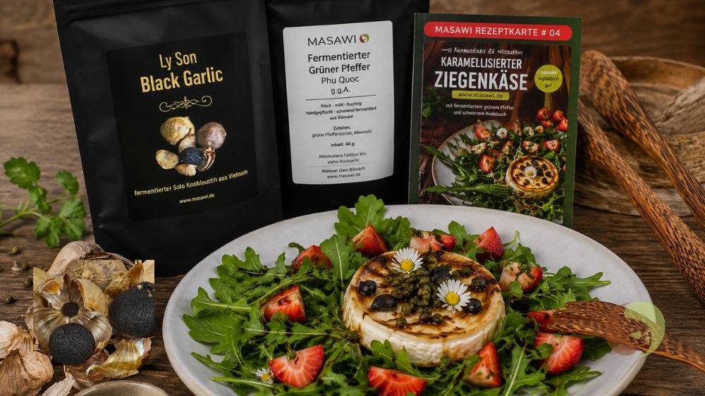 Genuss-Set "Karamellisierter Ziegenkäse"