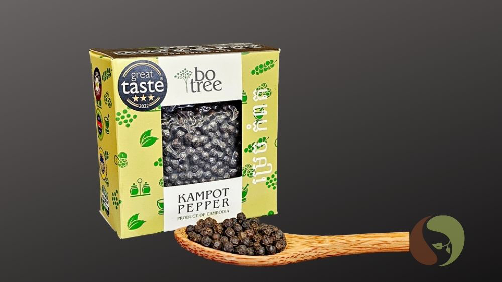 Schwarzer Botree Kampotpfeffer - neueste Ernte 2025