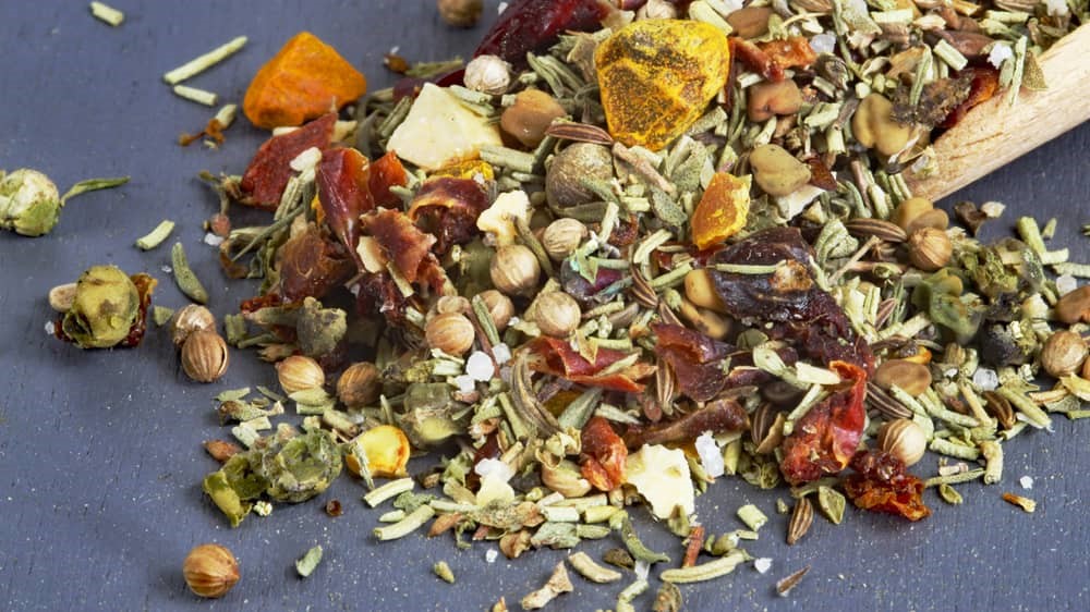 Kartoffelgewürz für den Mörser