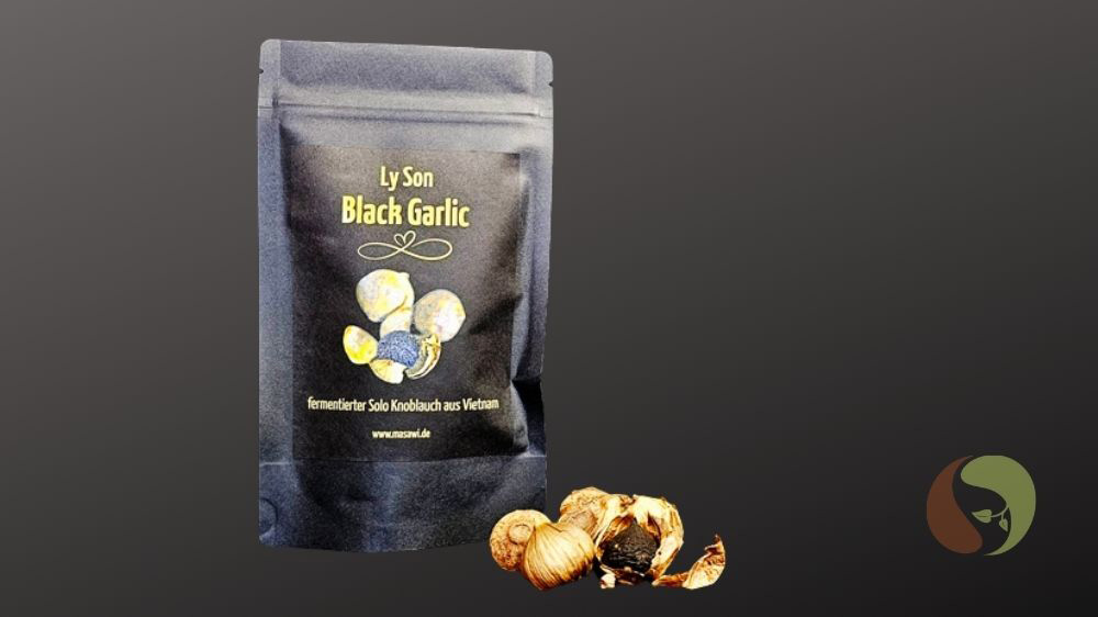 Schwarzer Knoblauch, fermentierter Solo Knoblauch aus Vietnam