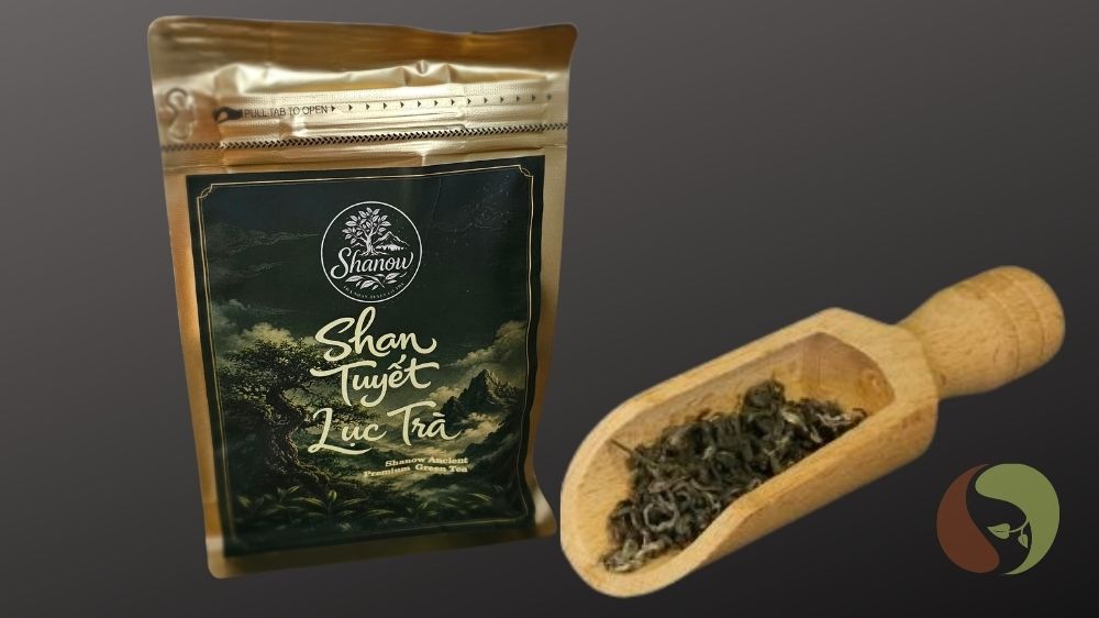 Masawi Shan Tuyet Premium Grüner Tee – aus Hà Giang, Vietnam - 100 g