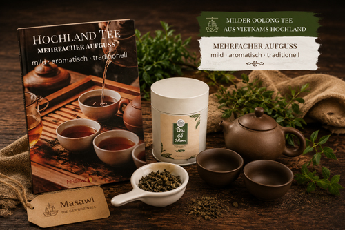 Geschenkset „Gongfu Cha – Tee Genussmomente“- grüner Shan Tee