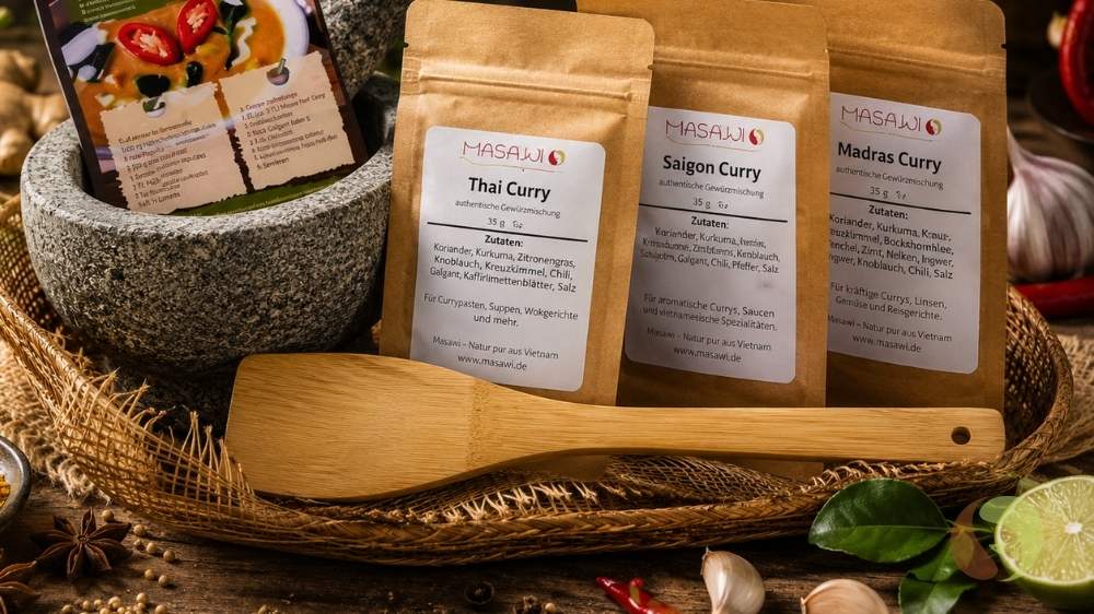Masawi Genuss-Set "Curry neu entdecken"